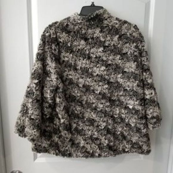 Alfred Dunner faux fur super‎ soft jacket - Picture 7 of 11